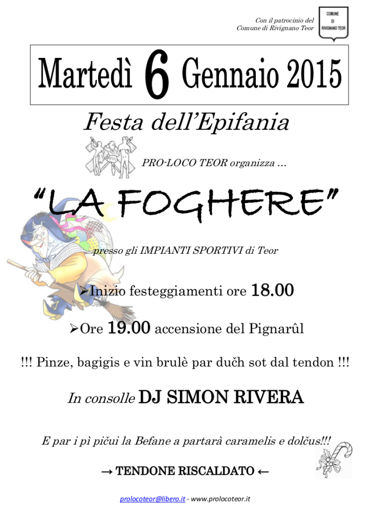 La Foghere 2015_locandina A4