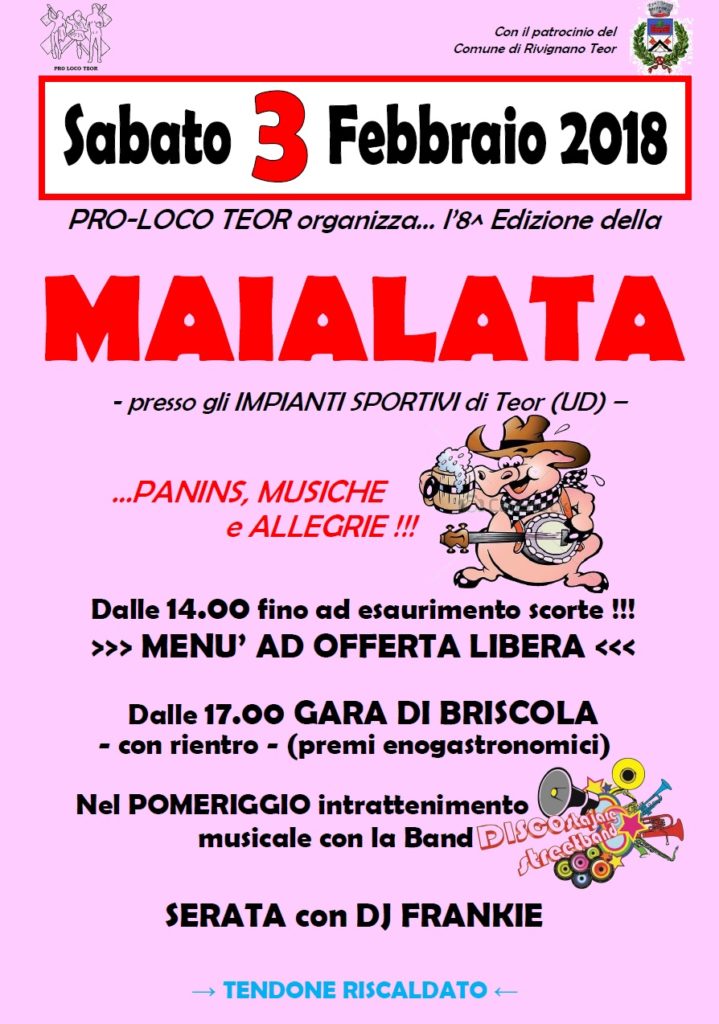 Maialata 2018_locandina A4 DEF