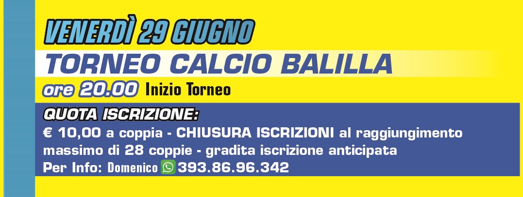 Calcio balilla